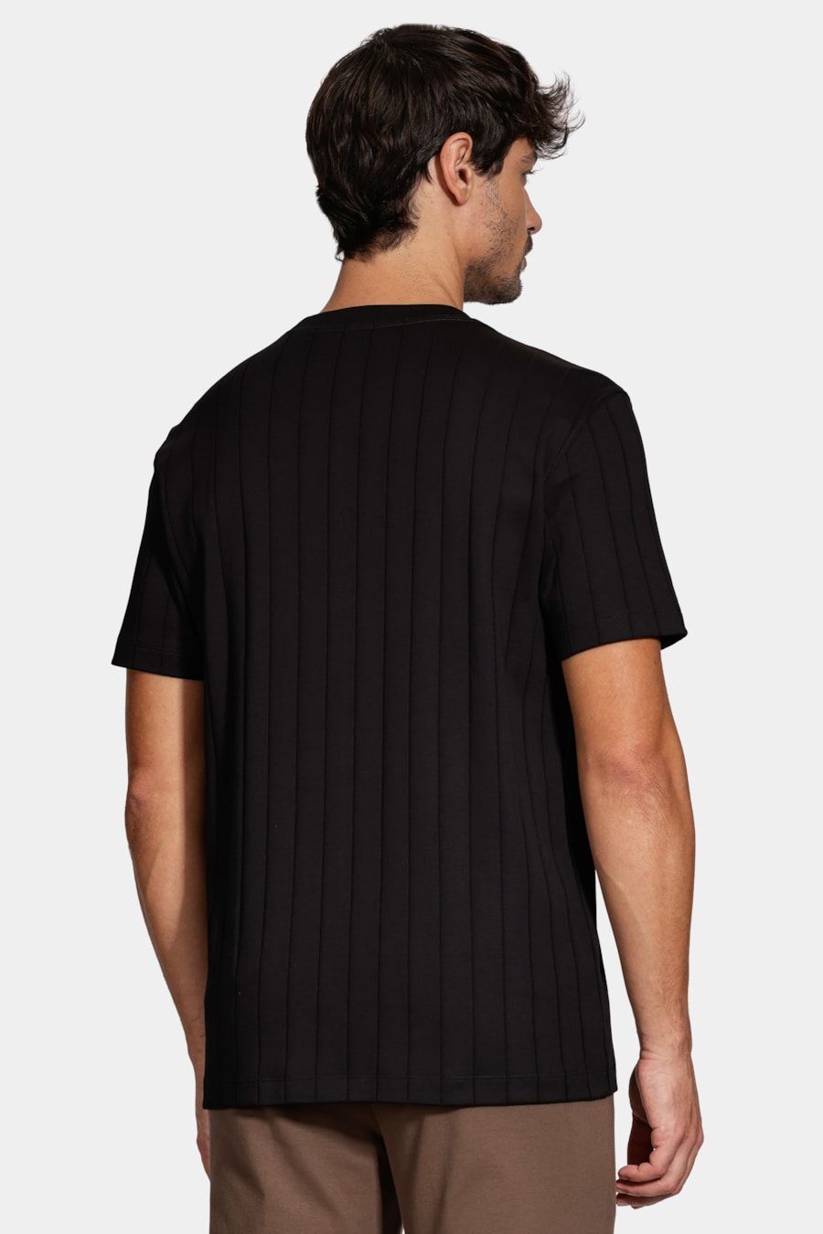 Interlock Listra T-Shirt Preto — foto 4 de 5