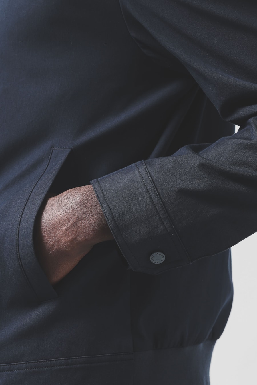 Jaqueta Básica Tech Twill Marinho — foto 4 de 6