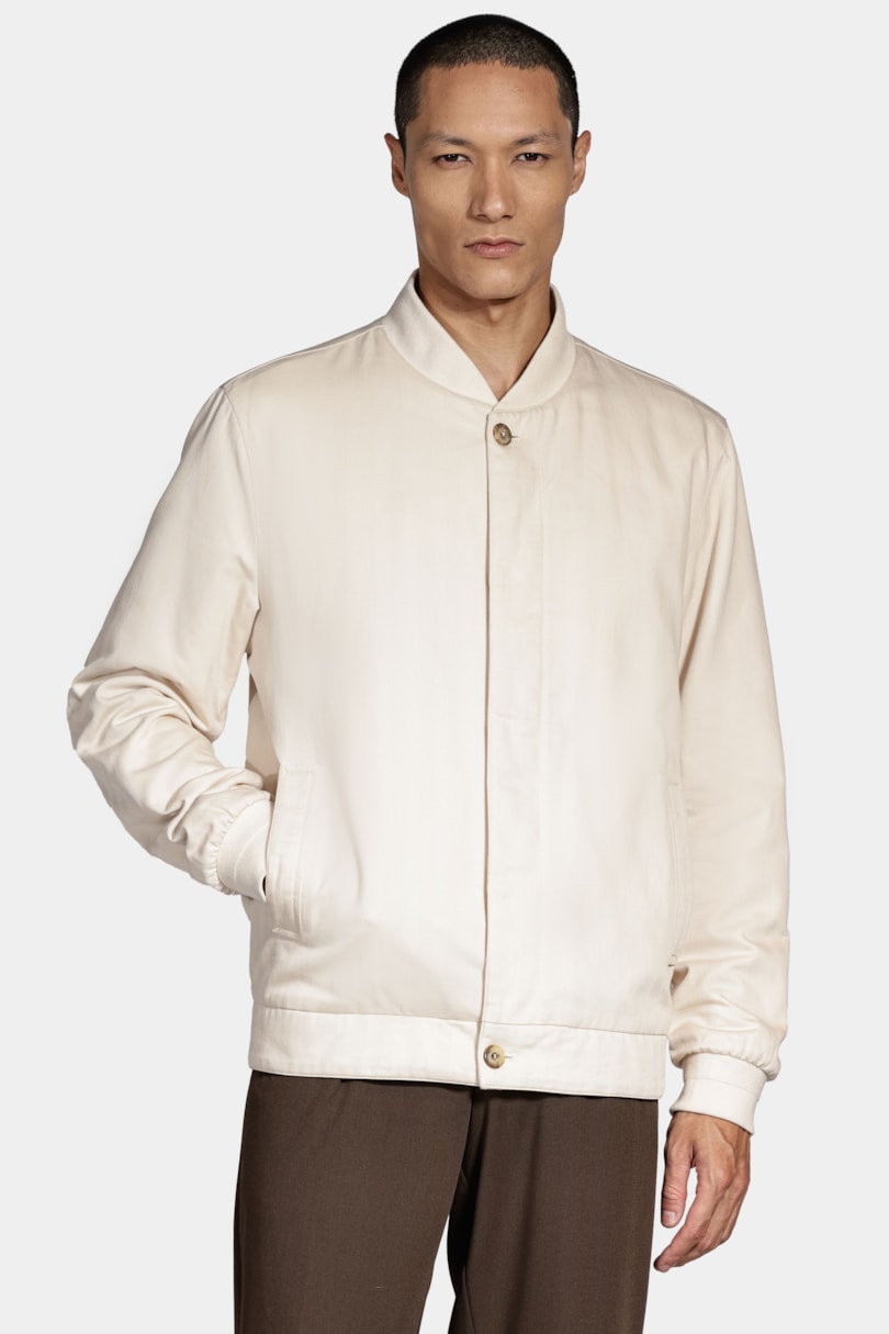 Jaqueta Bomber Chevron Off White