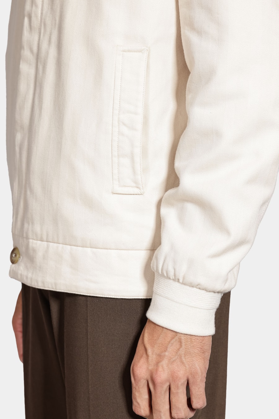 Jaqueta Bomber Chevron Off White — foto 4 de 6