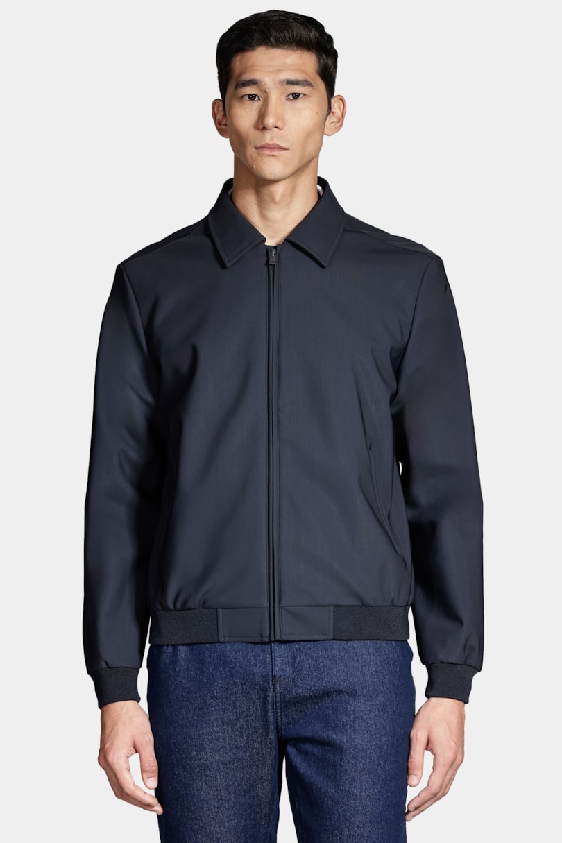 Jaqueta Bomber Classic Marinho