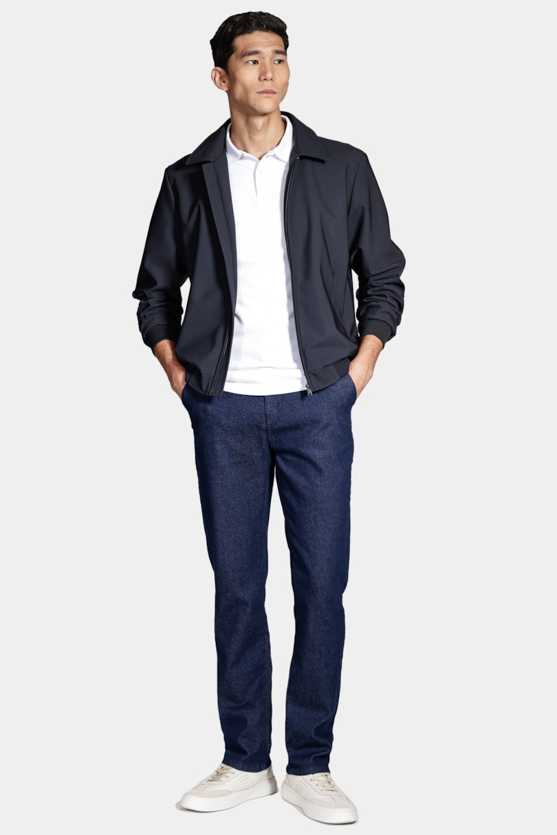 Jaqueta Bomber Classic Marinho
