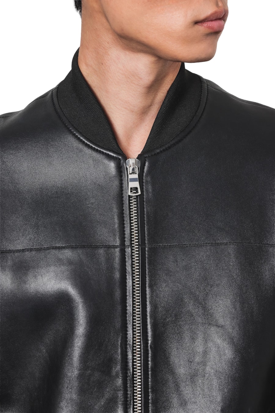 Jaqueta Bomber Couro Flex Preto — foto 3 de 5