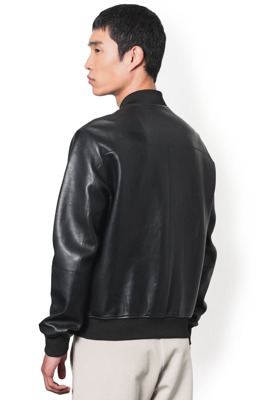 Jaqueta Bomber Couro Flex Preto — foto 5 de 5