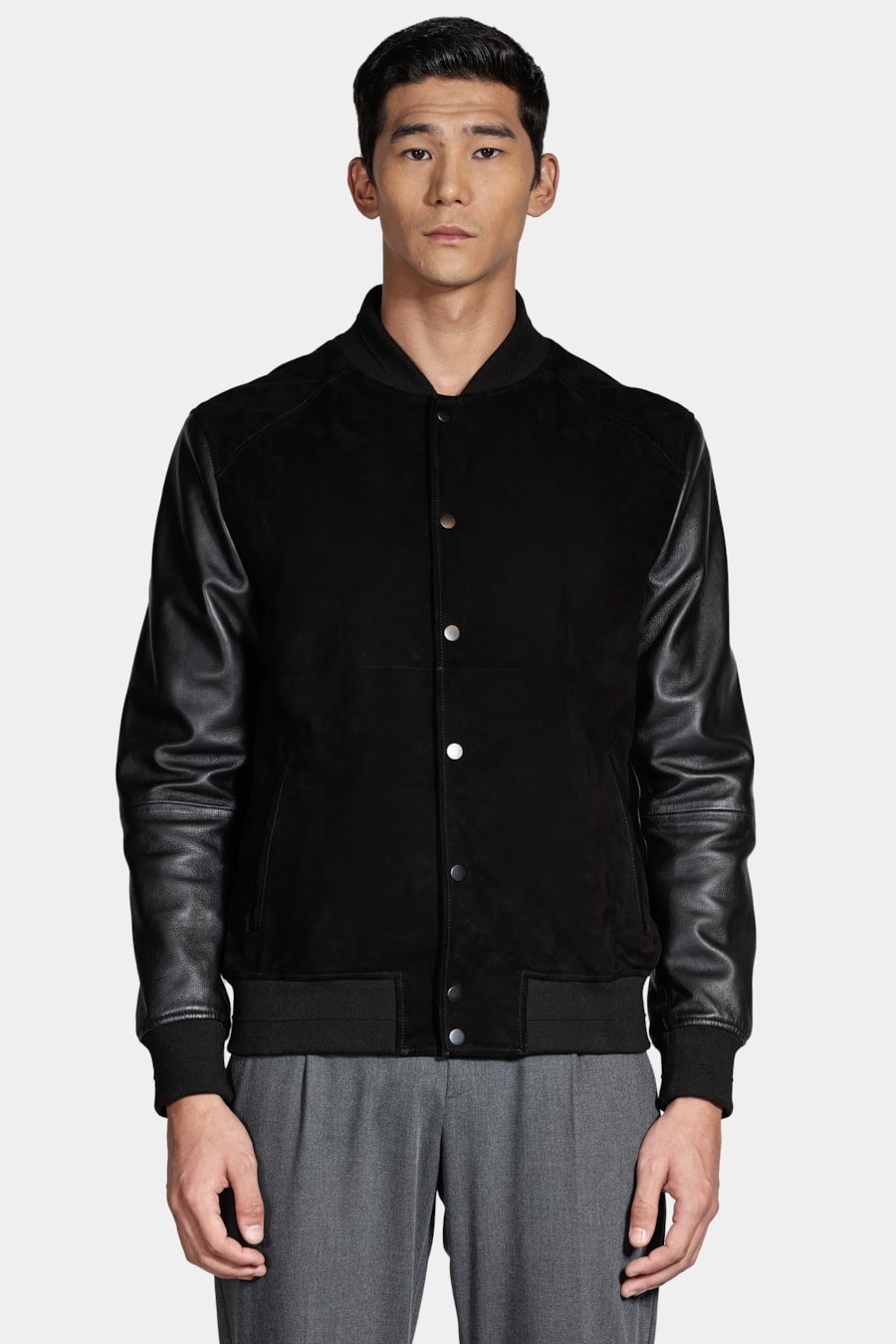 Jaqueta Bomber Couro Special Edition Preto — foto 1 de 5