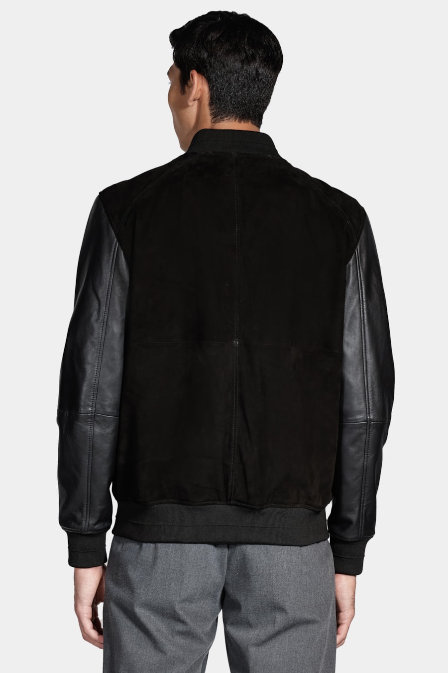 Jaqueta Bomber Couro Special Edition Preto — foto 5 de 5