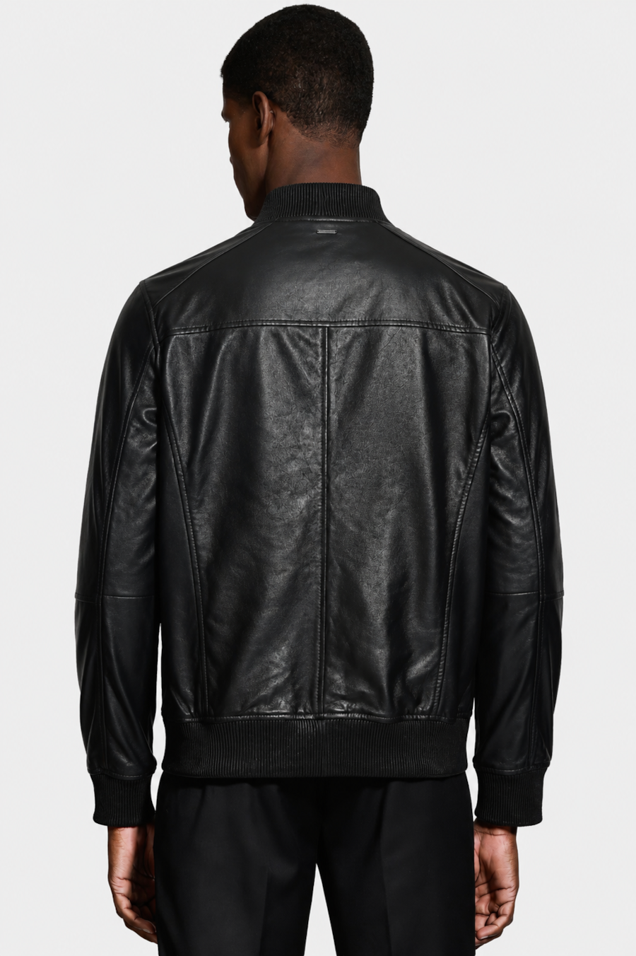 Jaqueta Bomber Leather Unique Preto — foto 6 de 7
