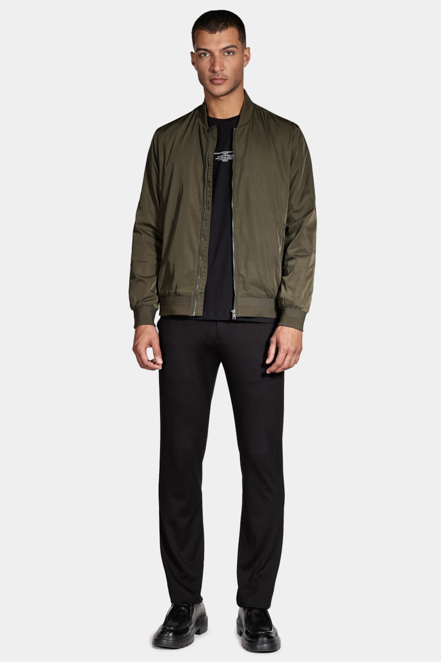 Jaqueta Bomber Nylon Liquid Repeller Verde — foto 2 de 7