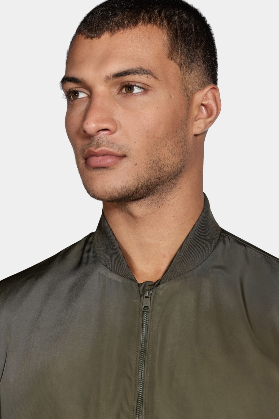 Jaqueta Bomber Nylon Liquid Repeller Verde — foto 3 de 7