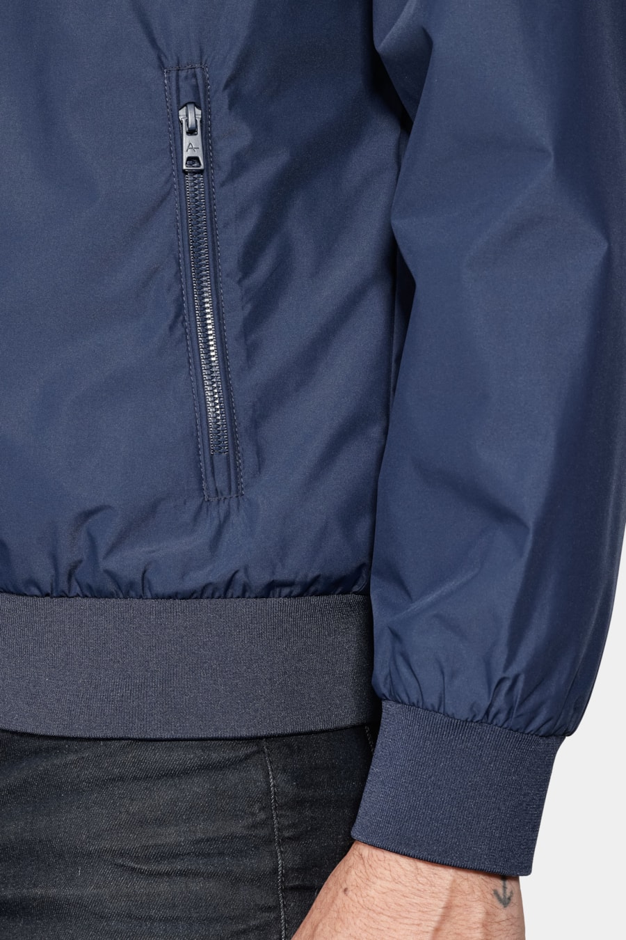 Jaqueta Bomber Nylon Marinho — foto 4 de 6