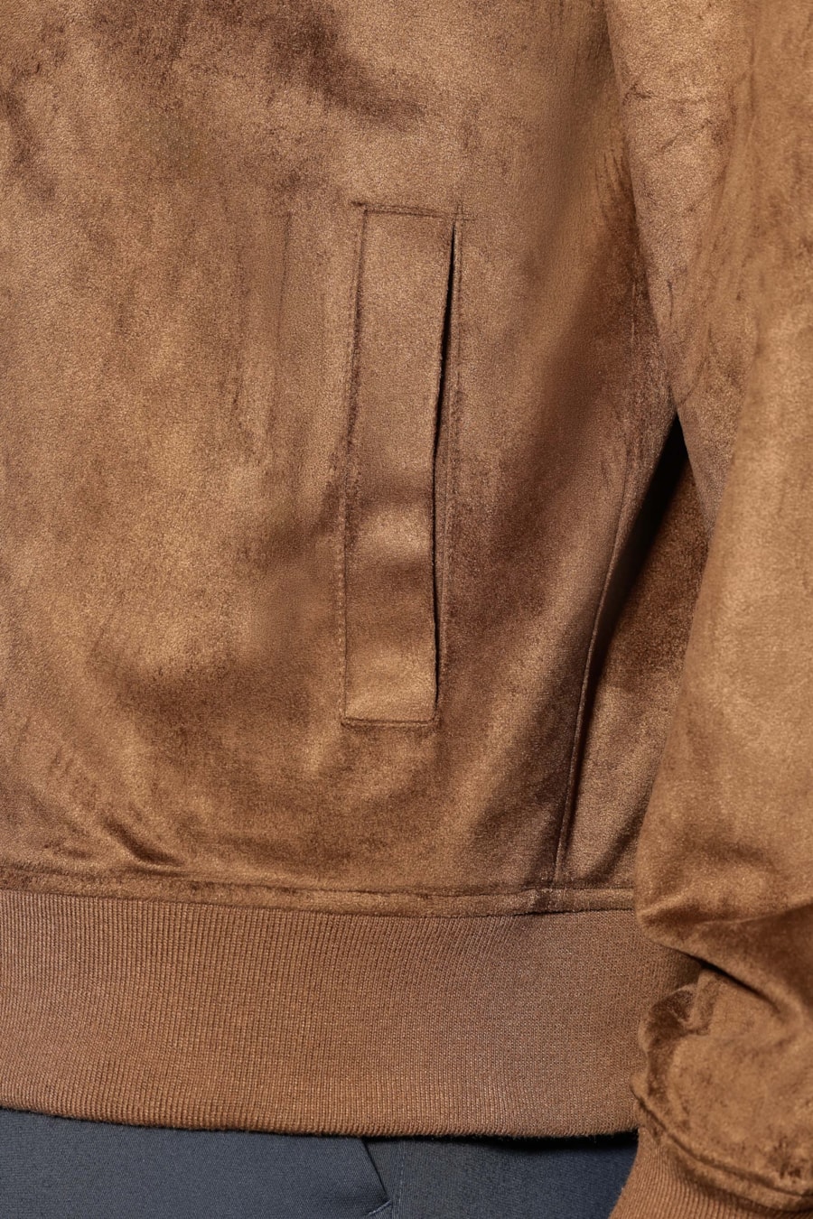 Jaqueta Bomber Suede Charuto — foto 4 de 7