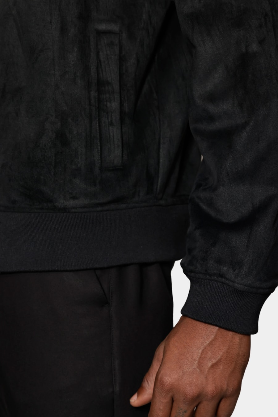 Jaqueta Bomber Suede Preto — foto 4 de 6