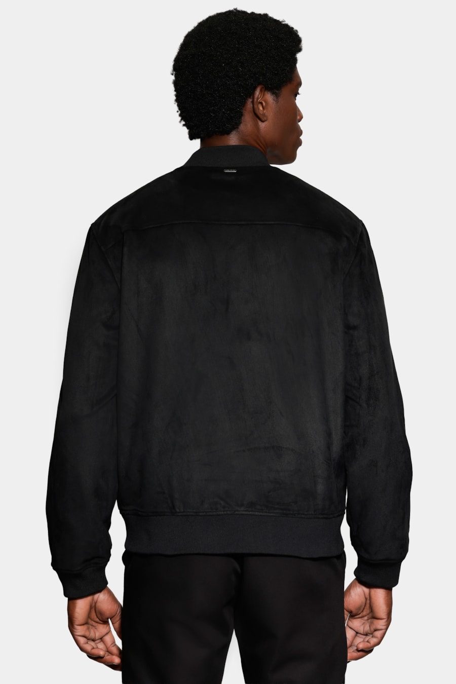 Jaqueta Bomber Suede Preto — foto 5 de 6