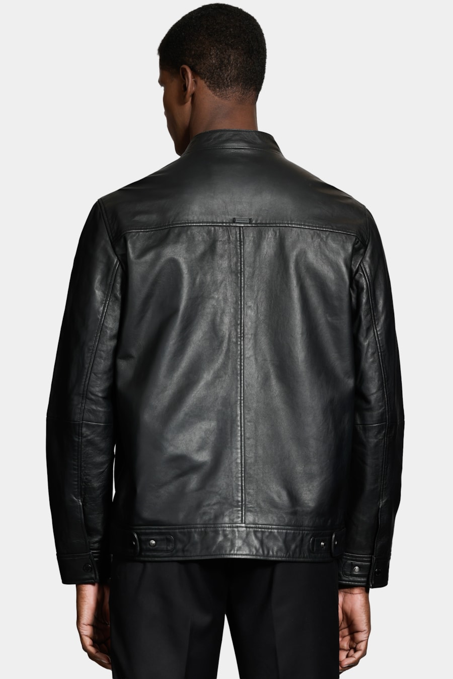 Jaqueta Couro Motorcycle Premium Preto — foto 6 de 7
