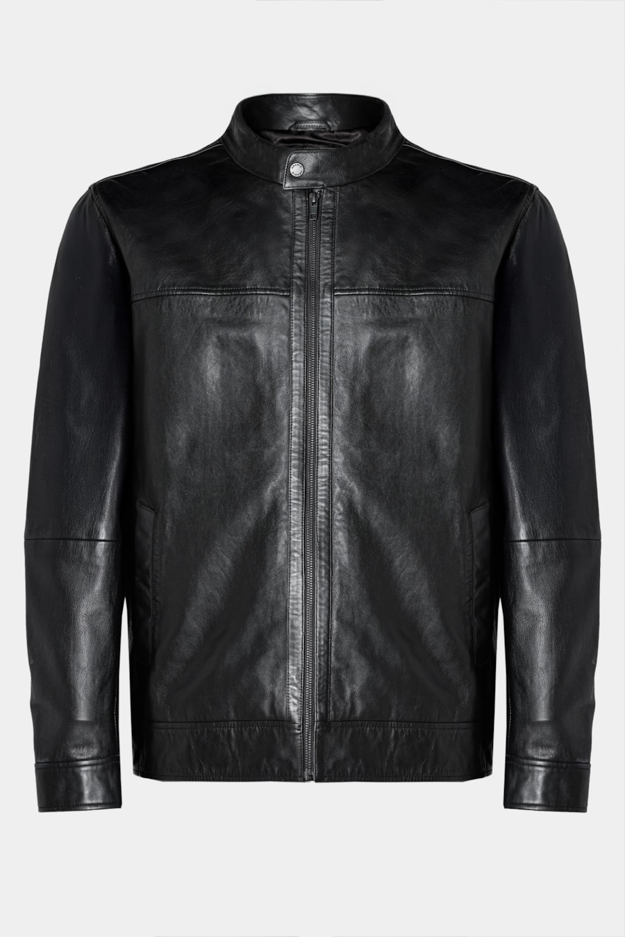 Jaqueta Couro Motorcycle Premium Preto — foto 7 de 7