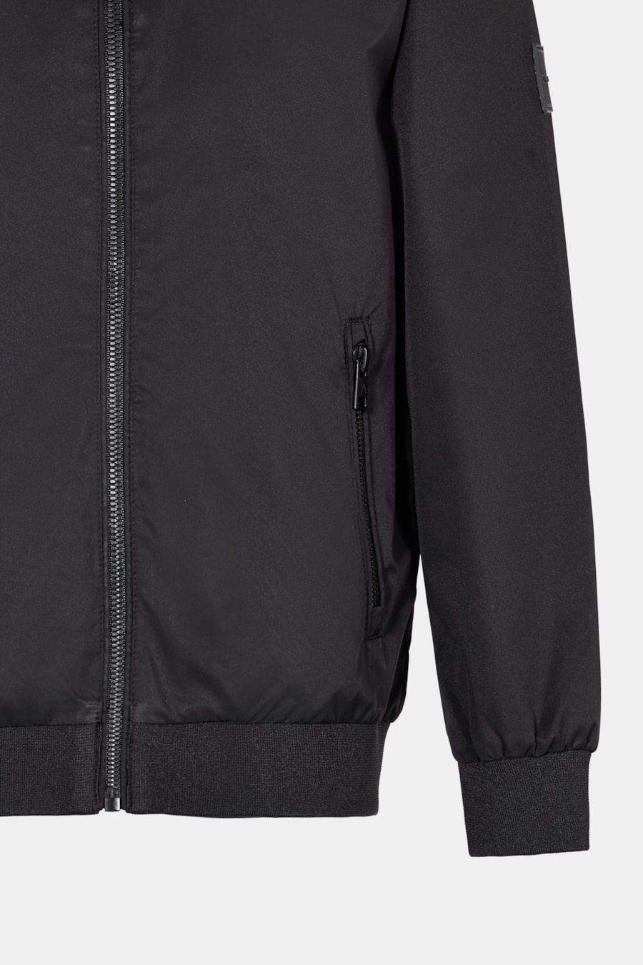 Jaqueta Infantil Bomber Nylon Preto — foto 5 de 6