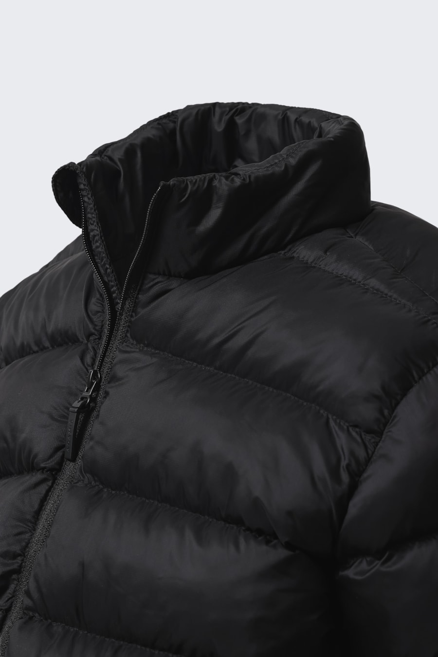 Jaqueta Infantil Puffer Rip Stop Preto — foto 3 de 4