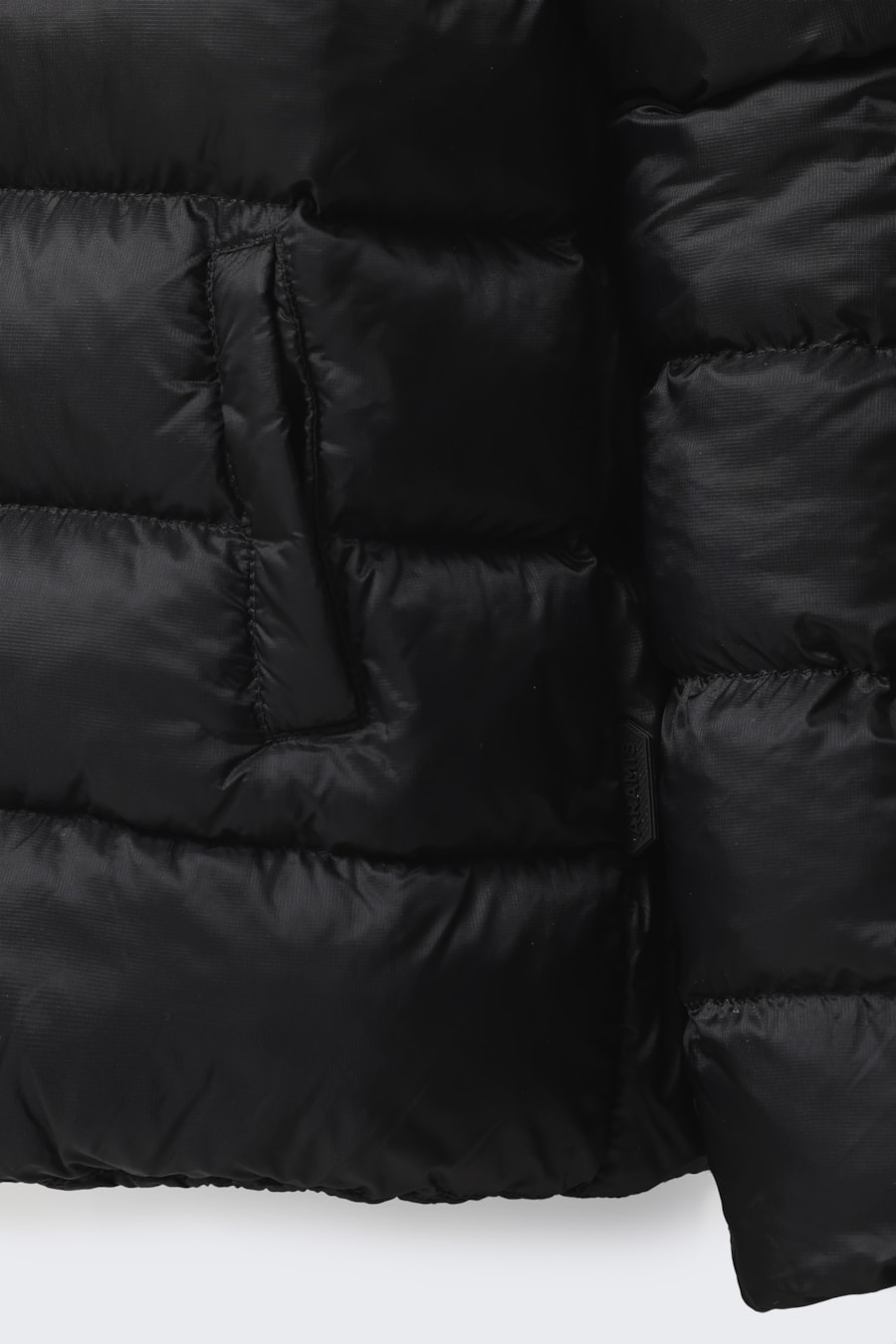 Jaqueta Infantil Puffer Rip Stop Preto — foto 4 de 4