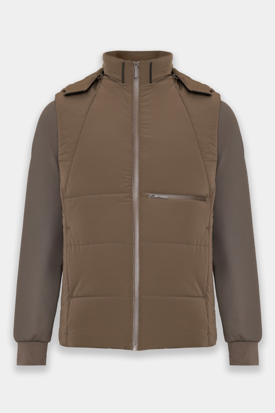 Jaqueta Knit Fleece Com Colete Fendi — foto 10 de 14