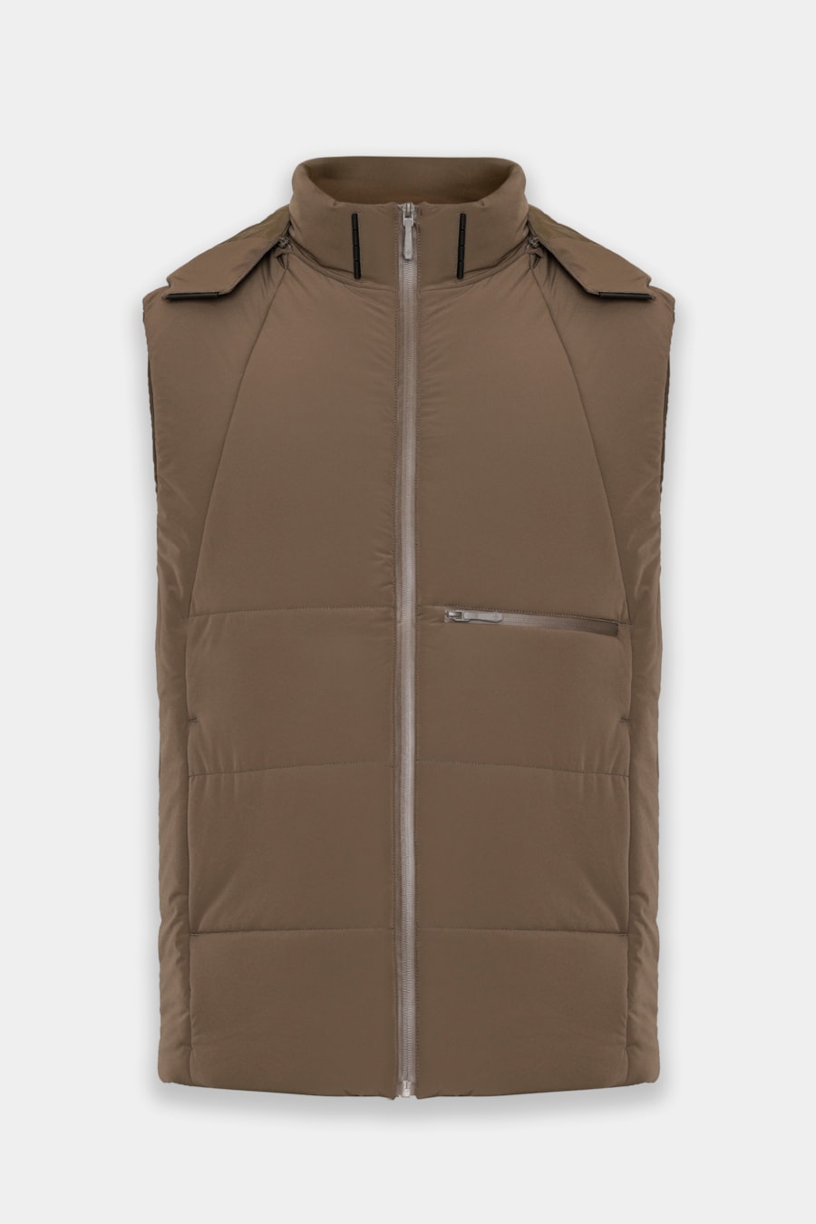 Jaqueta Knit Fleece Com Colete Fendi — foto 12 de 14