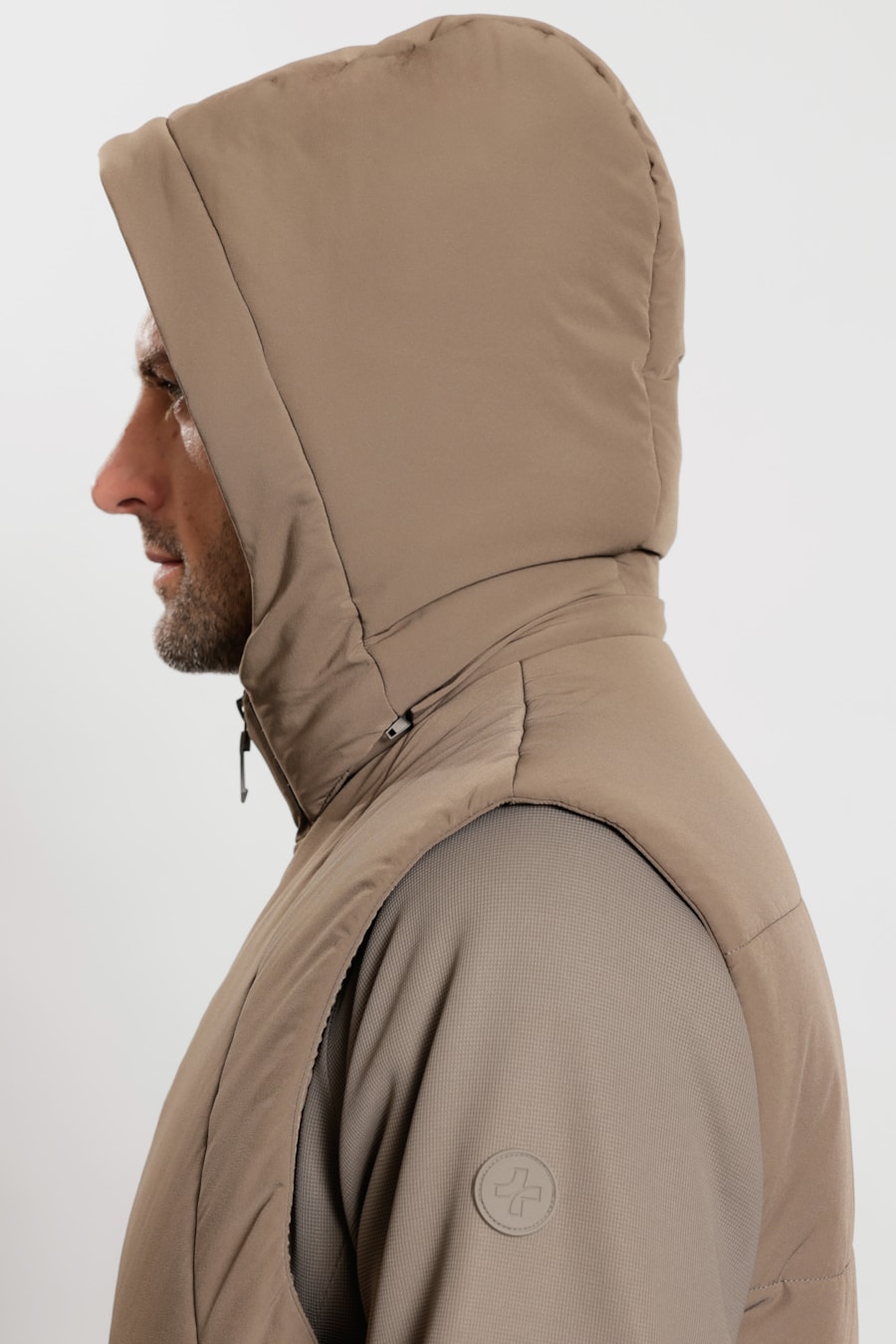 Jaqueta Knit Fleece Com Colete Fendi — foto 3 de 14