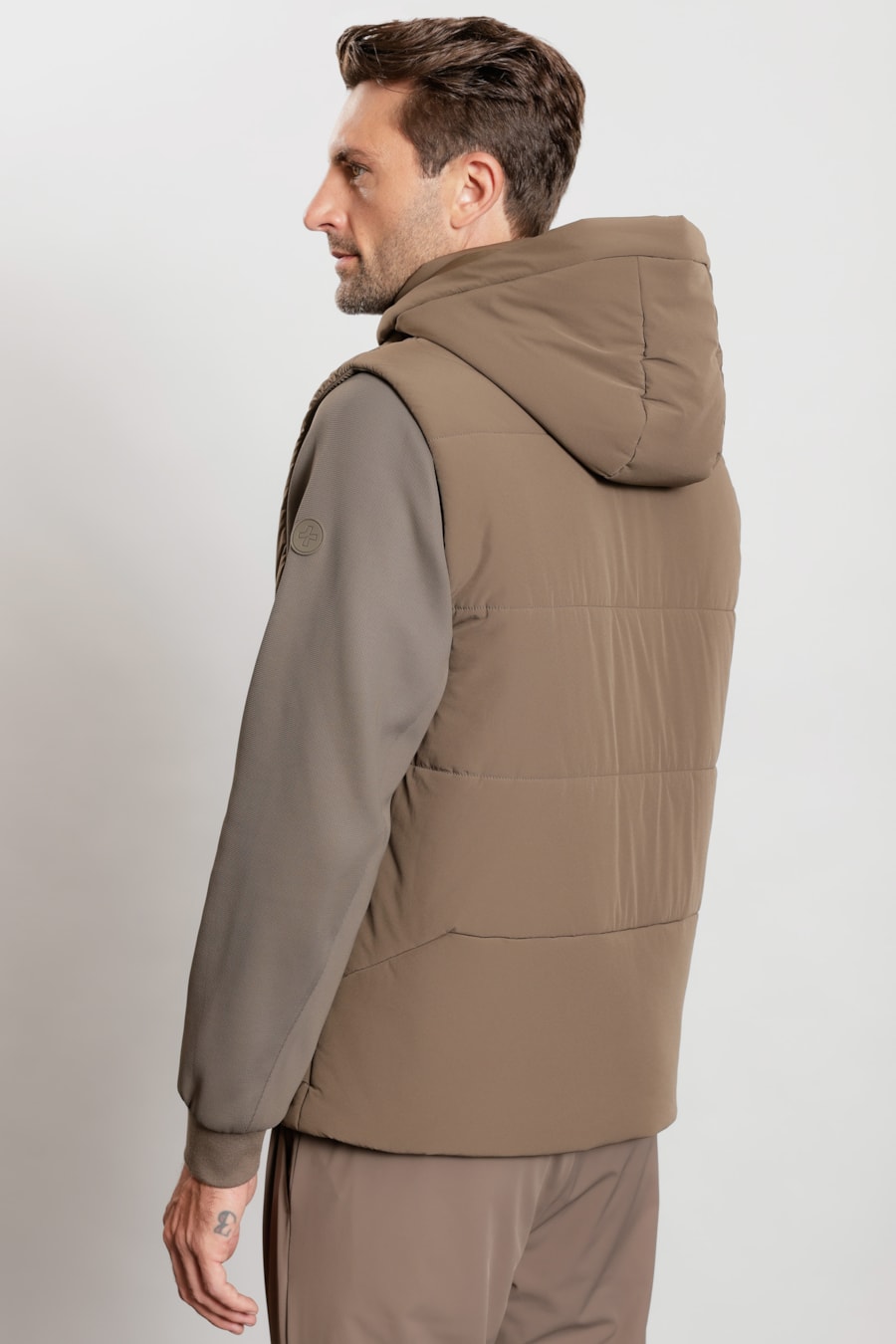 Jaqueta Knit Fleece Com Colete Fendi — foto 6 de 14