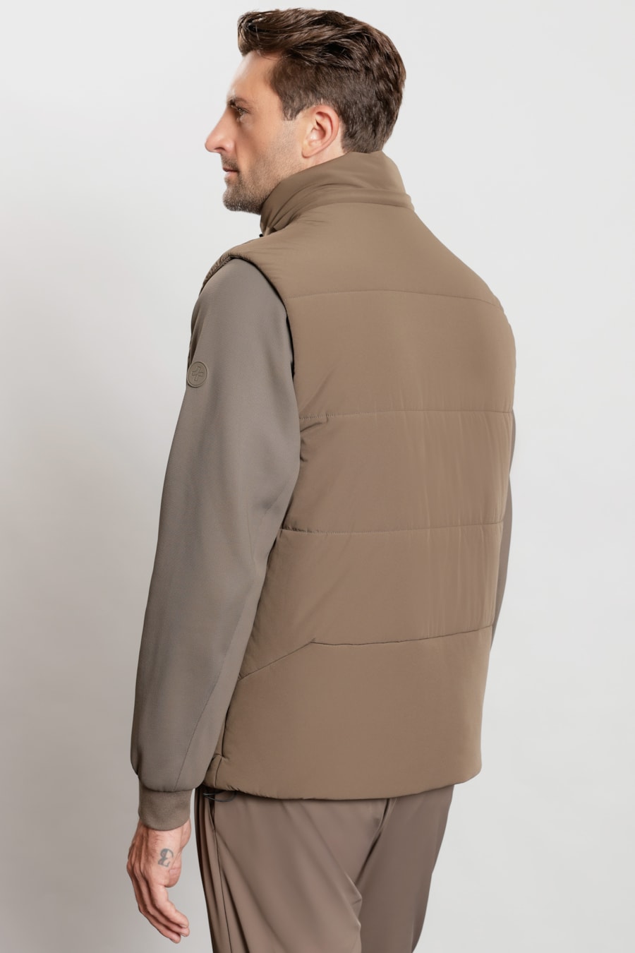Jaqueta Knit Fleece Com Colete Fendi — foto 8 de 14