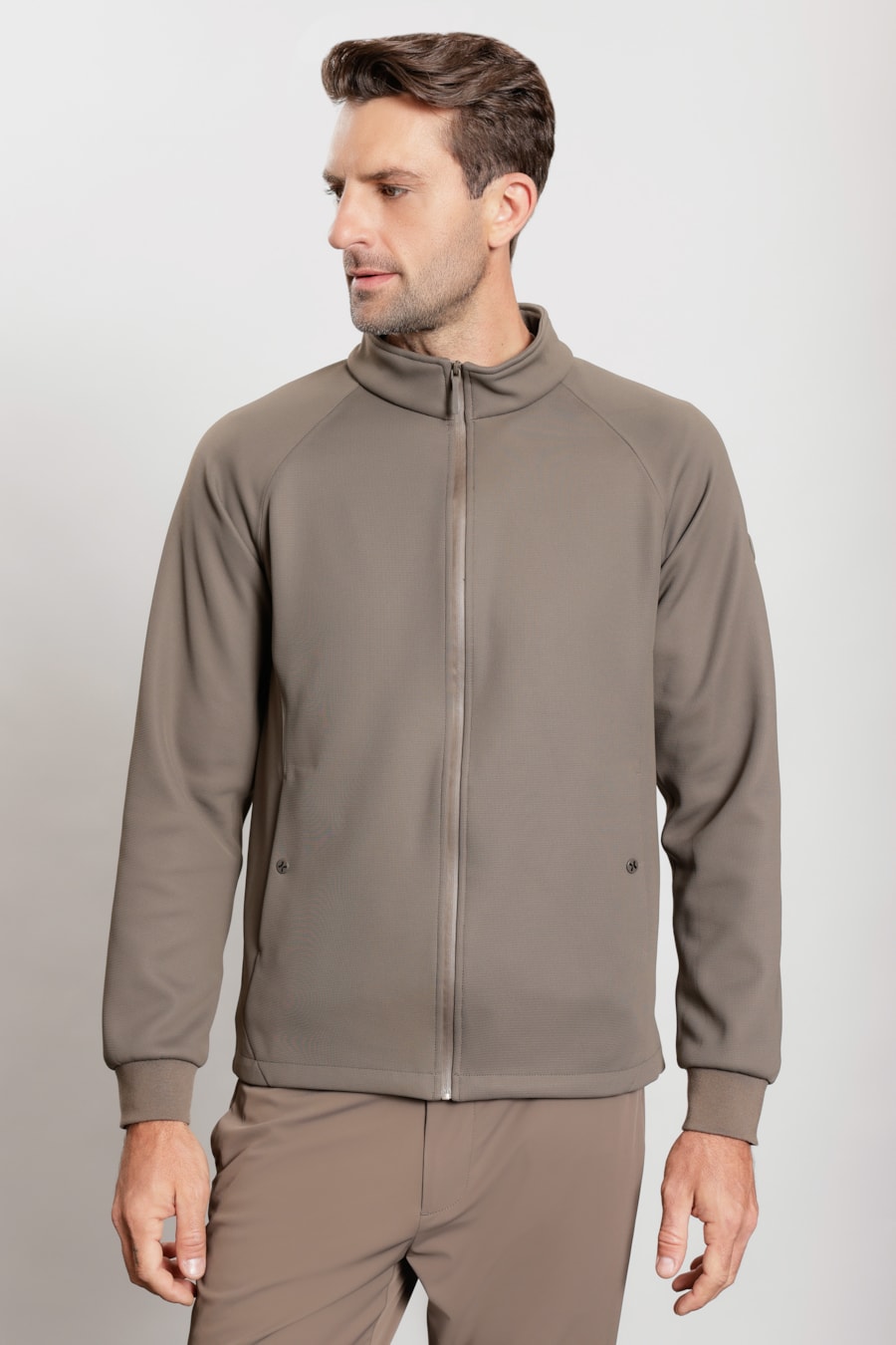 Jaqueta Knit Fleece Com Colete Fendi — foto 9 de 14