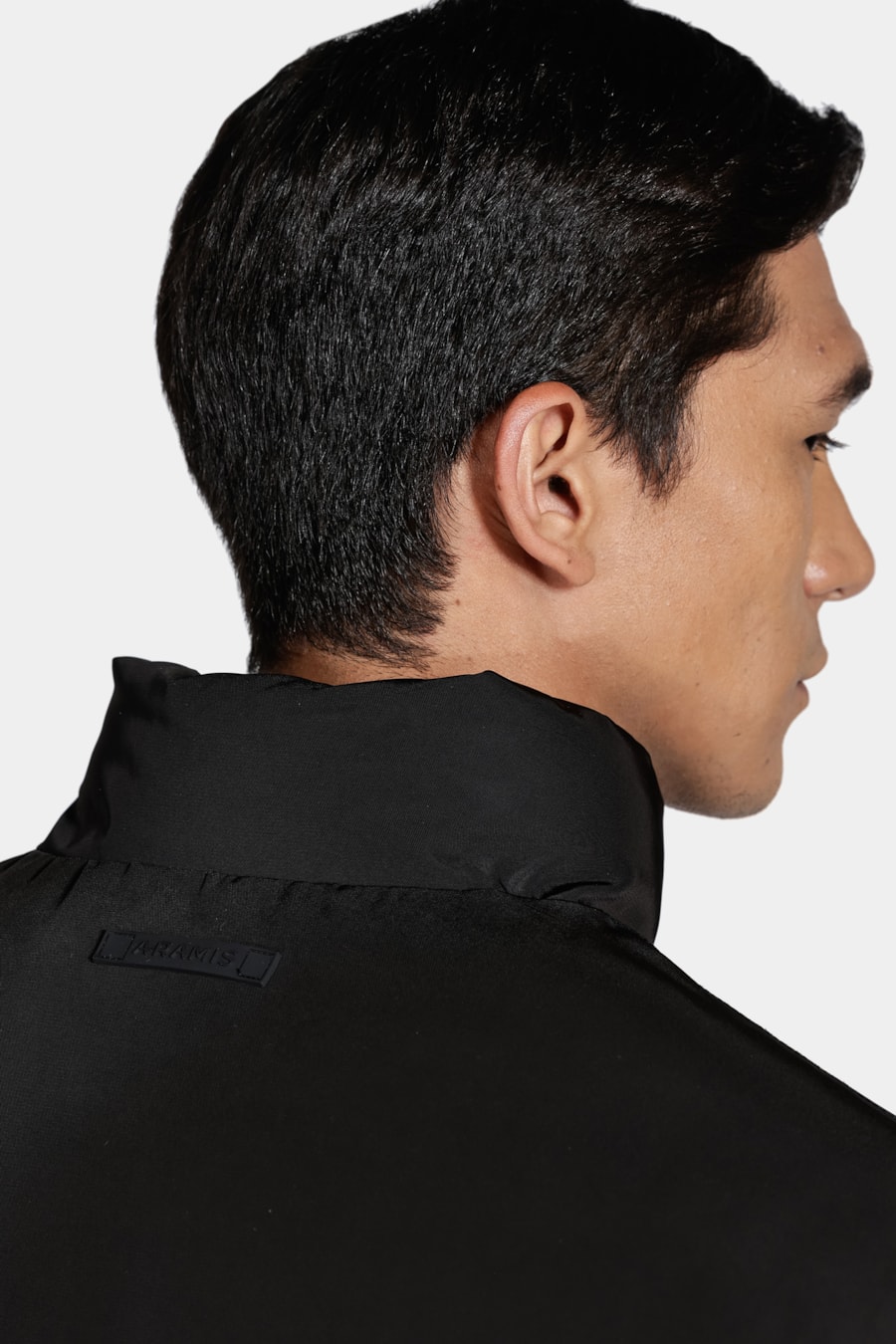 Jaqueta Nylon Dupla Face Puffer Preto Com Verde — foto 5 de 13