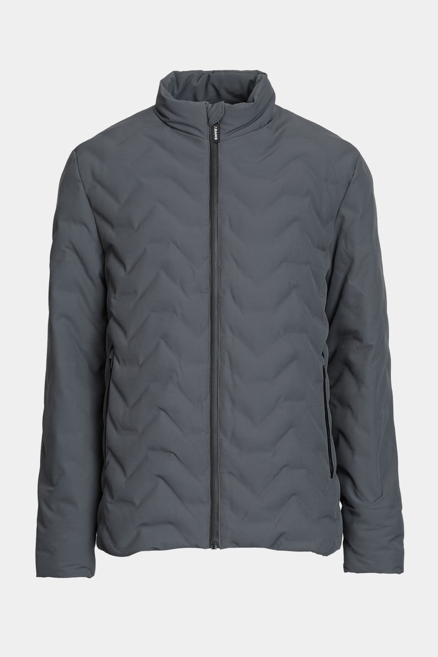 Jaqueta Puffer Fusionada Liquid Repeller Cinza Asfalto — foto 7 de 7