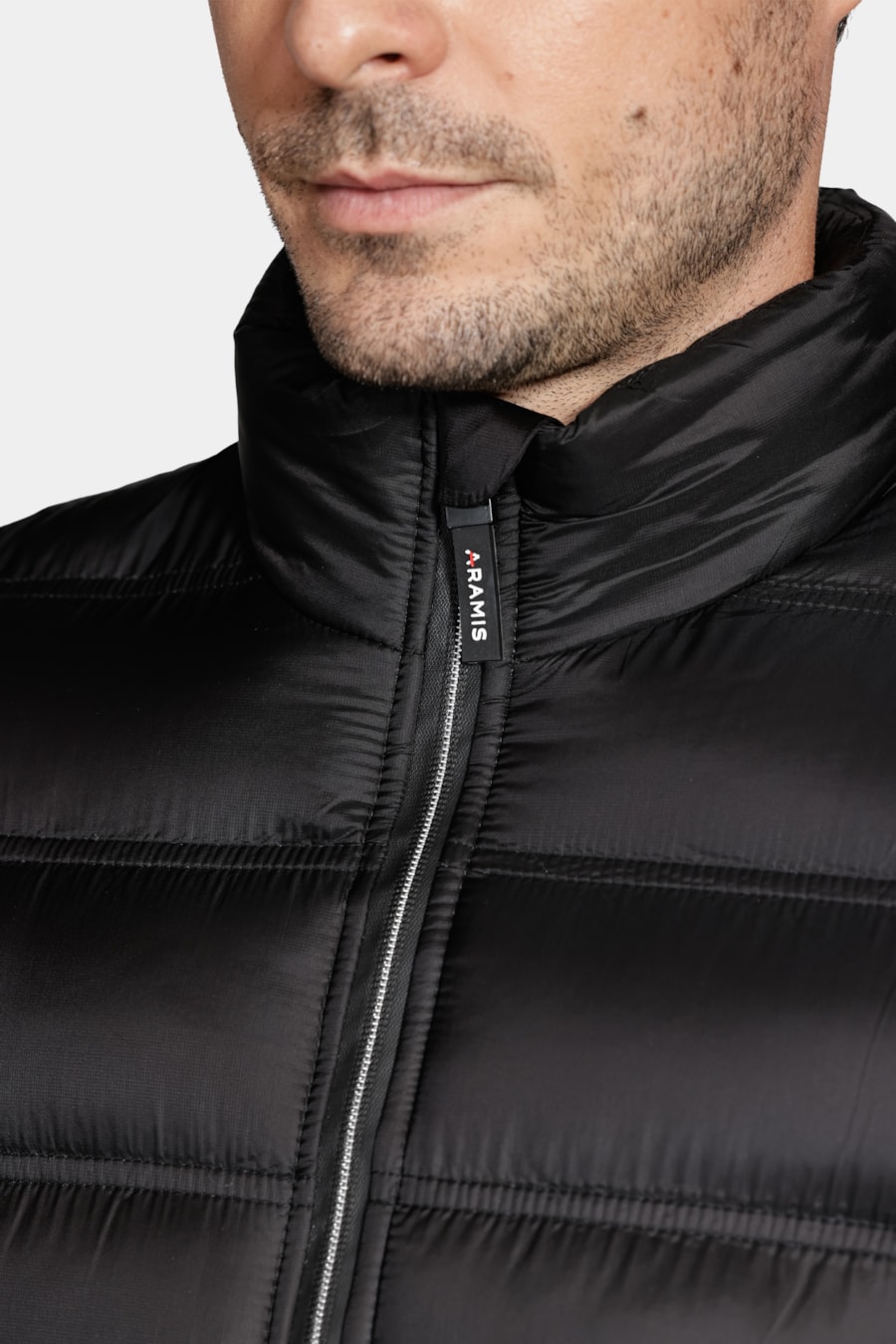 Jaqueta Puffer Rip Stop Liquid Repeller Preto — foto 4 de 10