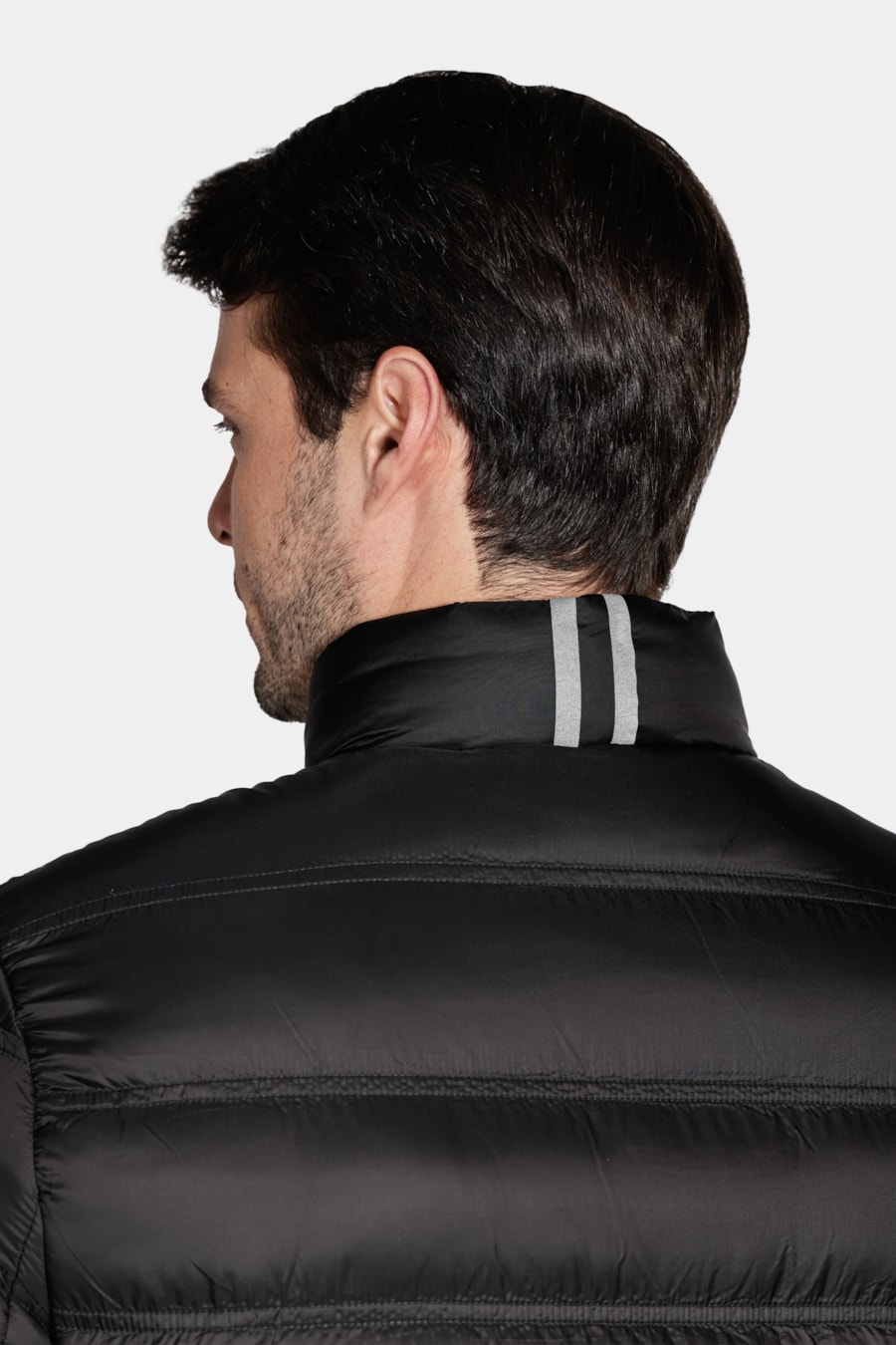 Jaqueta Puffer Rip Stop Liquid Repeller Preto — foto 7 de 10