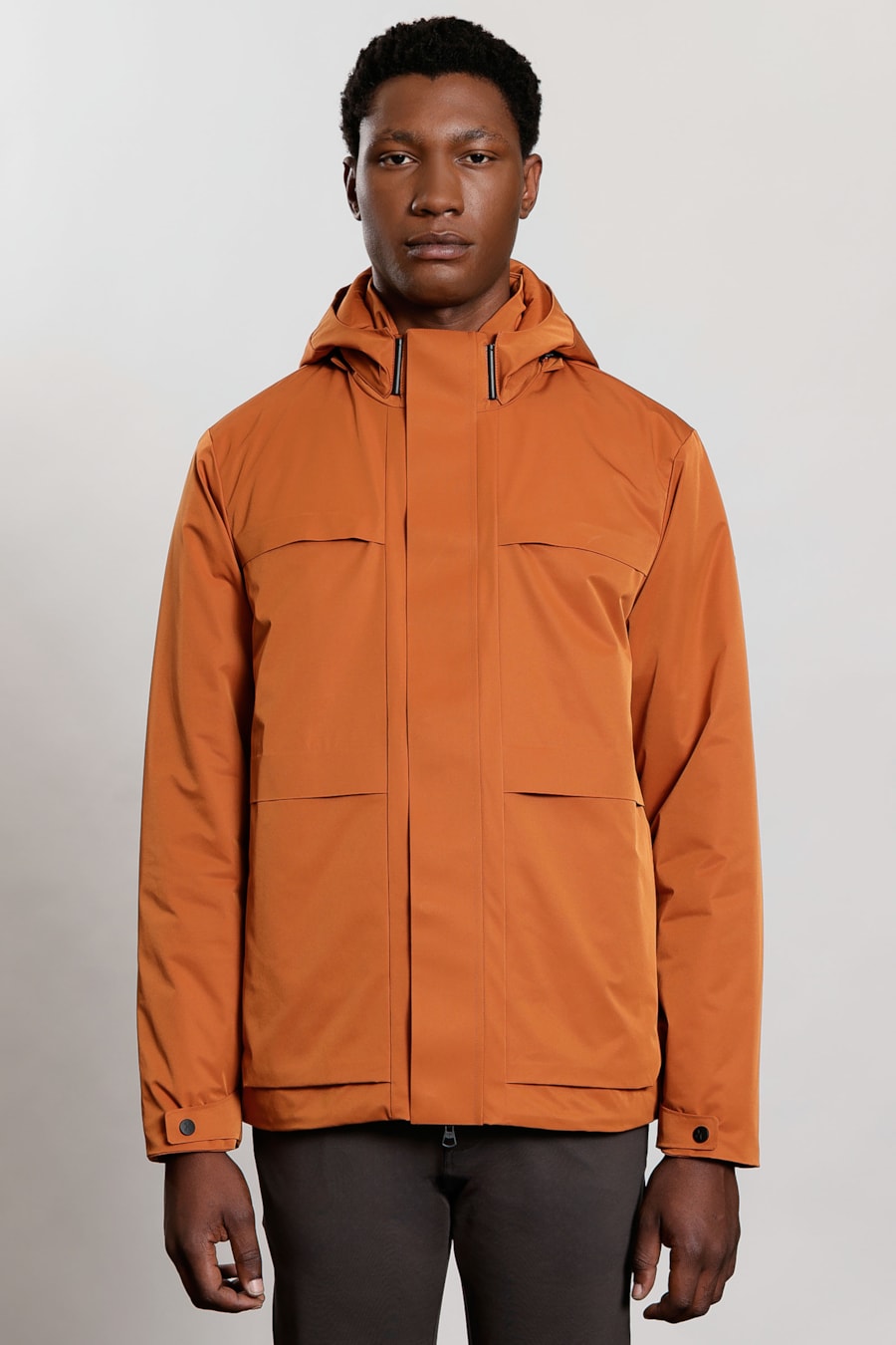 Jaqueta Puffer Thermo-Dry Ocre — foto 1 de 12
