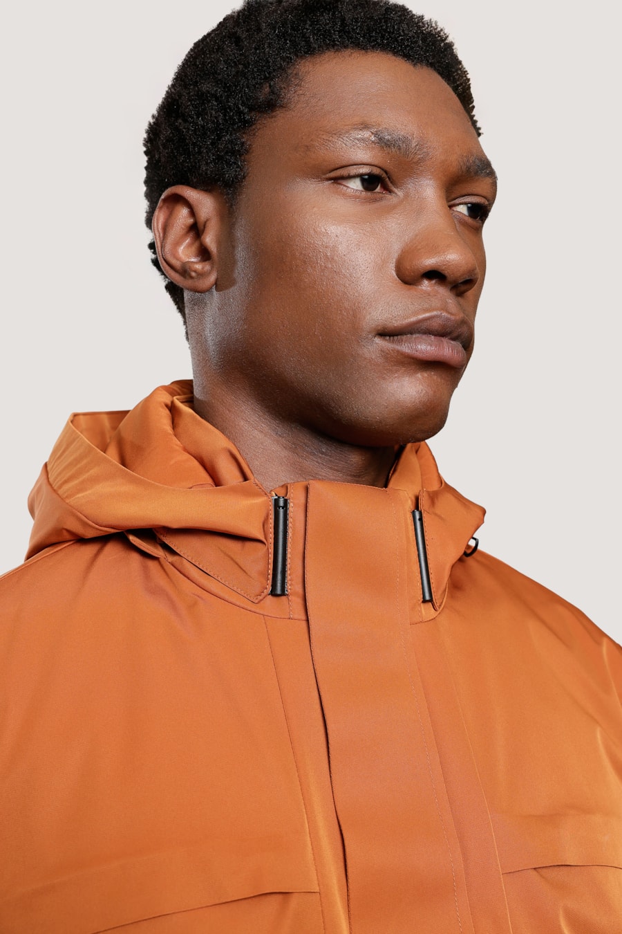 Jaqueta Puffer Thermo-Dry Ocre — foto 4 de 12