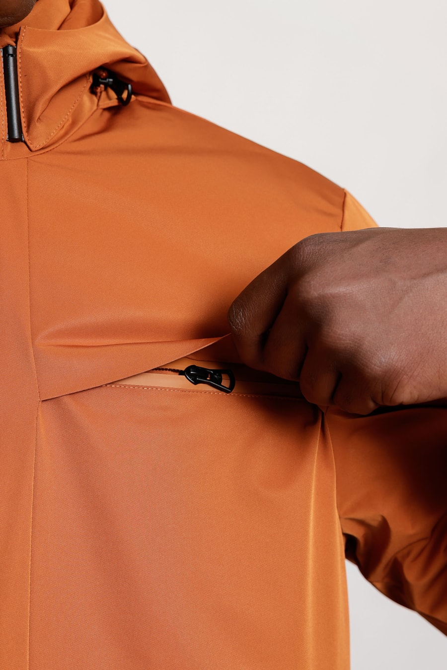 Jaqueta Puffer Thermo-Dry Ocre — foto 6 de 12