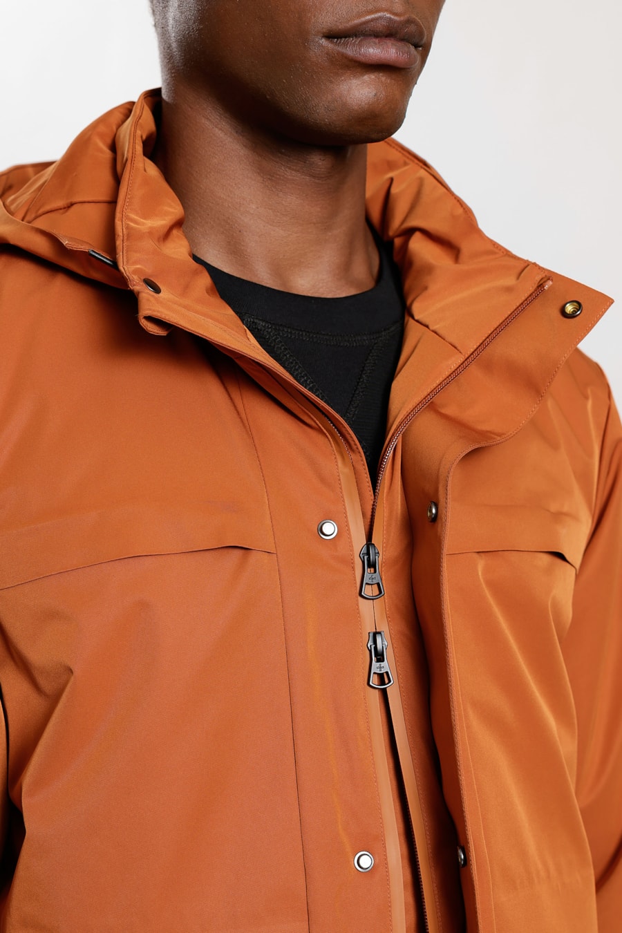 Jaqueta Puffer Thermo-Dry Ocre — foto 7 de 12