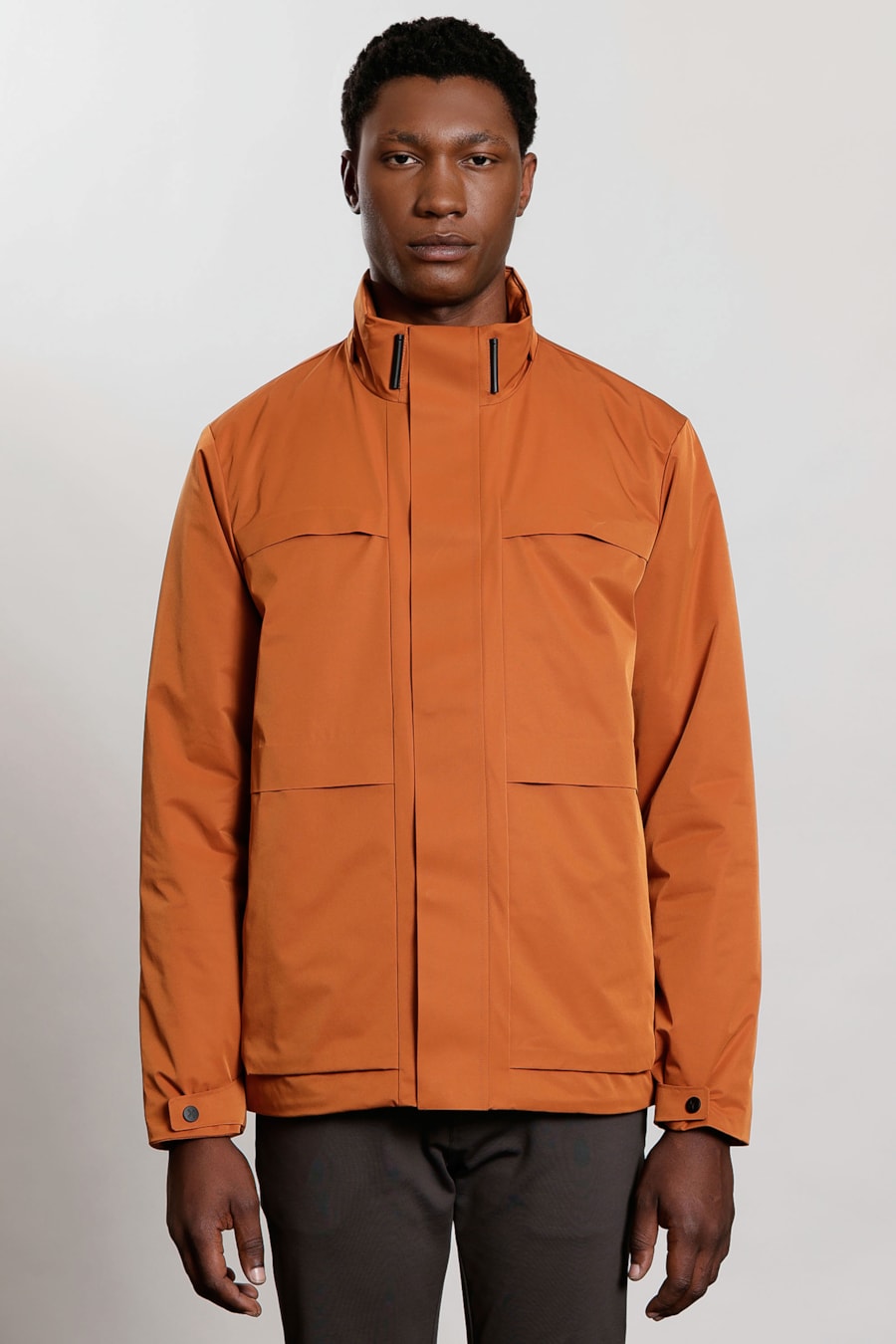 Jaqueta Puffer Thermo-Dry Ocre — foto 10 de 12