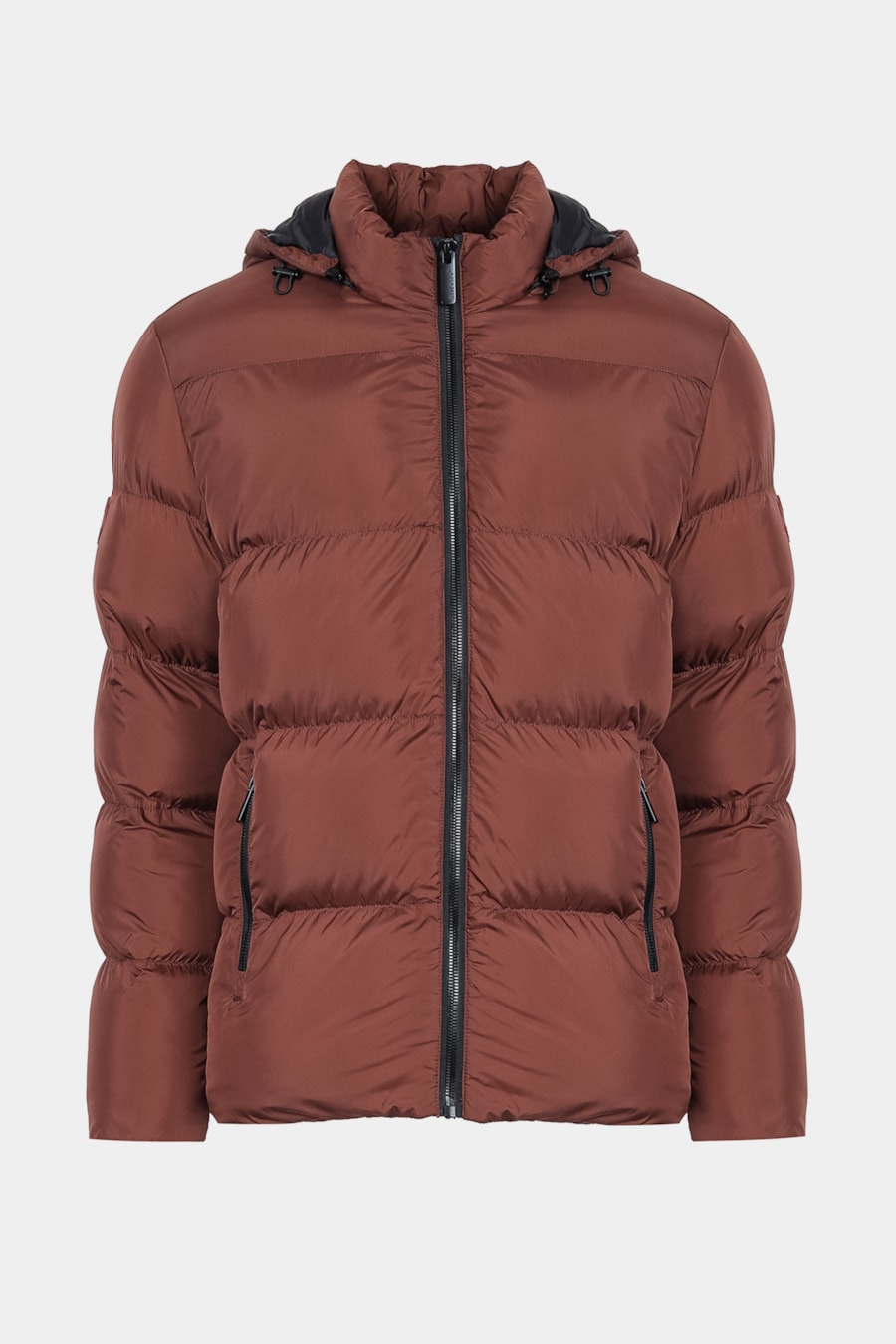 Jaqueta Rip Stop Metálico Puffer Ocre — foto 10 de 10