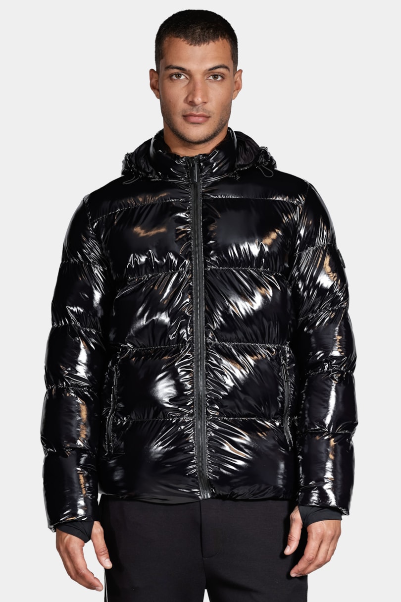 Jaqueta Shine Puffer Preto