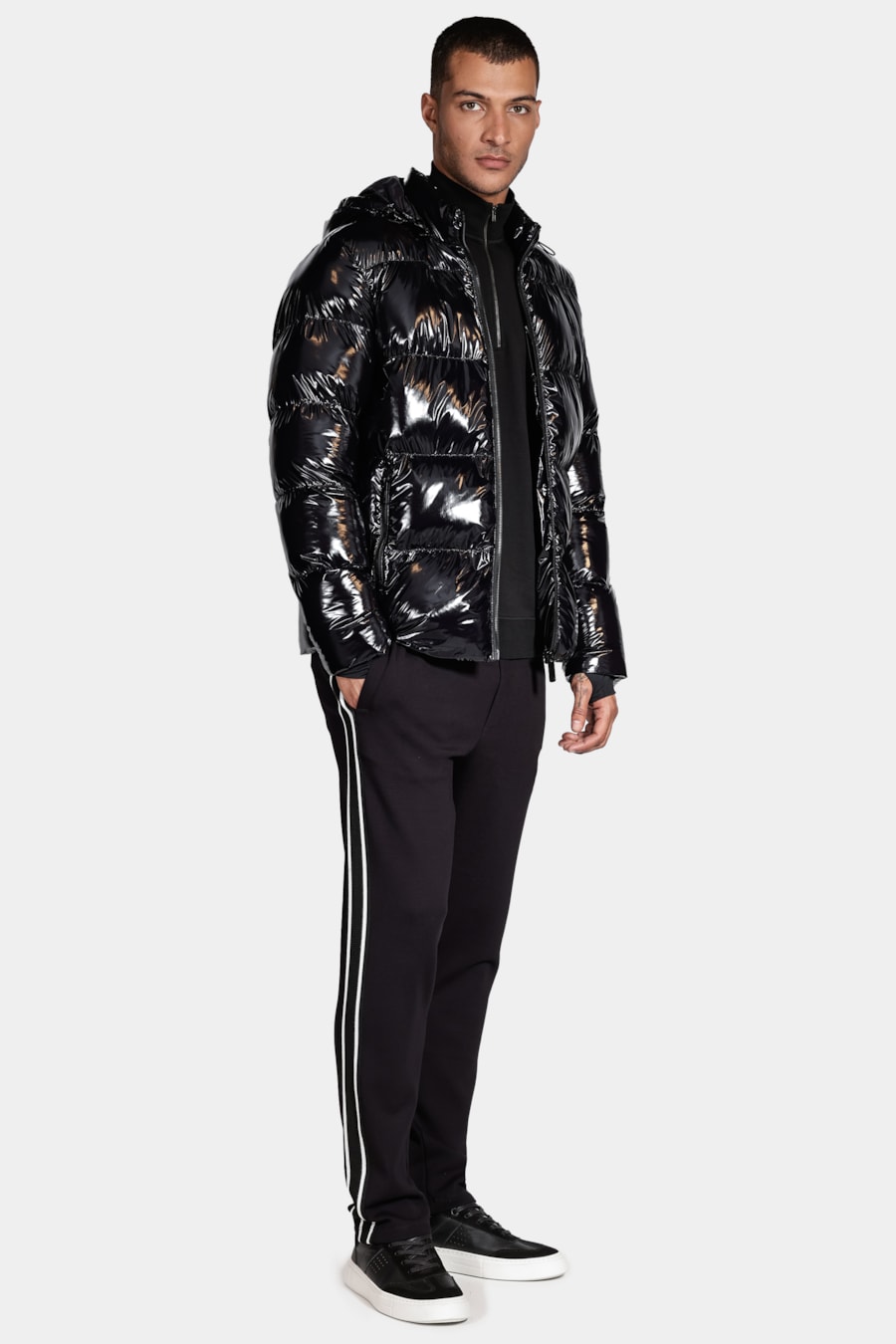 Jaqueta Shine Puffer Preto — foto 2 de 9