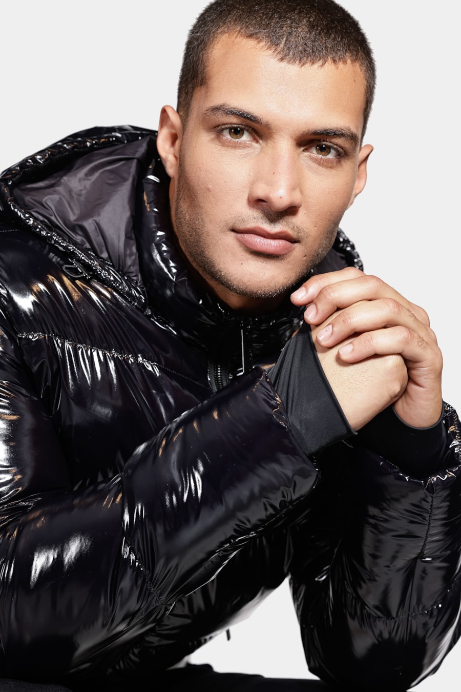 Jaqueta Shine Puffer Preto — foto 4 de 9