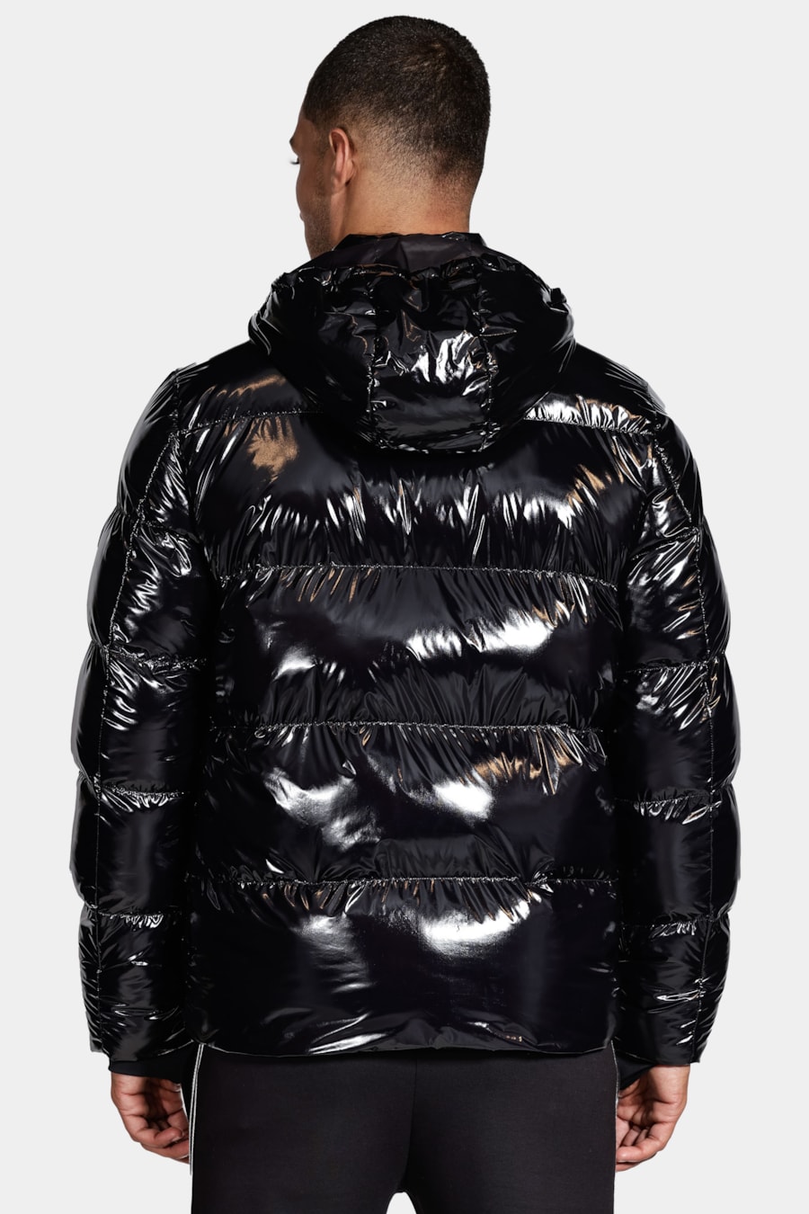 Jaqueta Shine Puffer Preto — foto 6 de 9