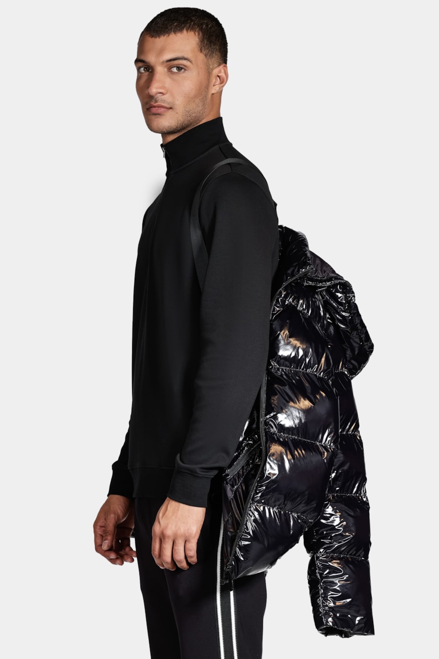 Jaqueta Shine Puffer Preto — foto 8 de 9