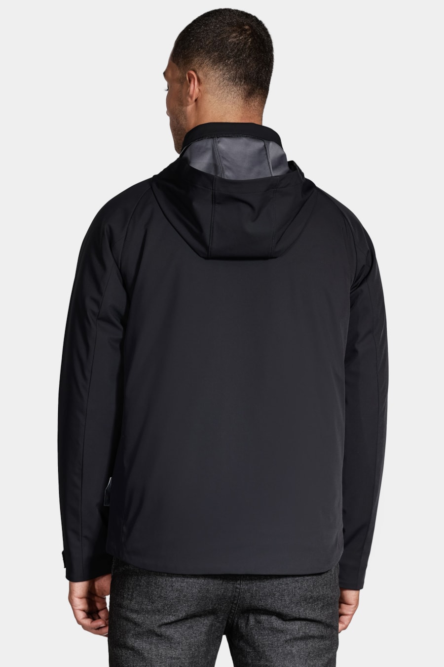 Jaqueta Twill Capuz Liq Repeller Preto — foto 5 de 7