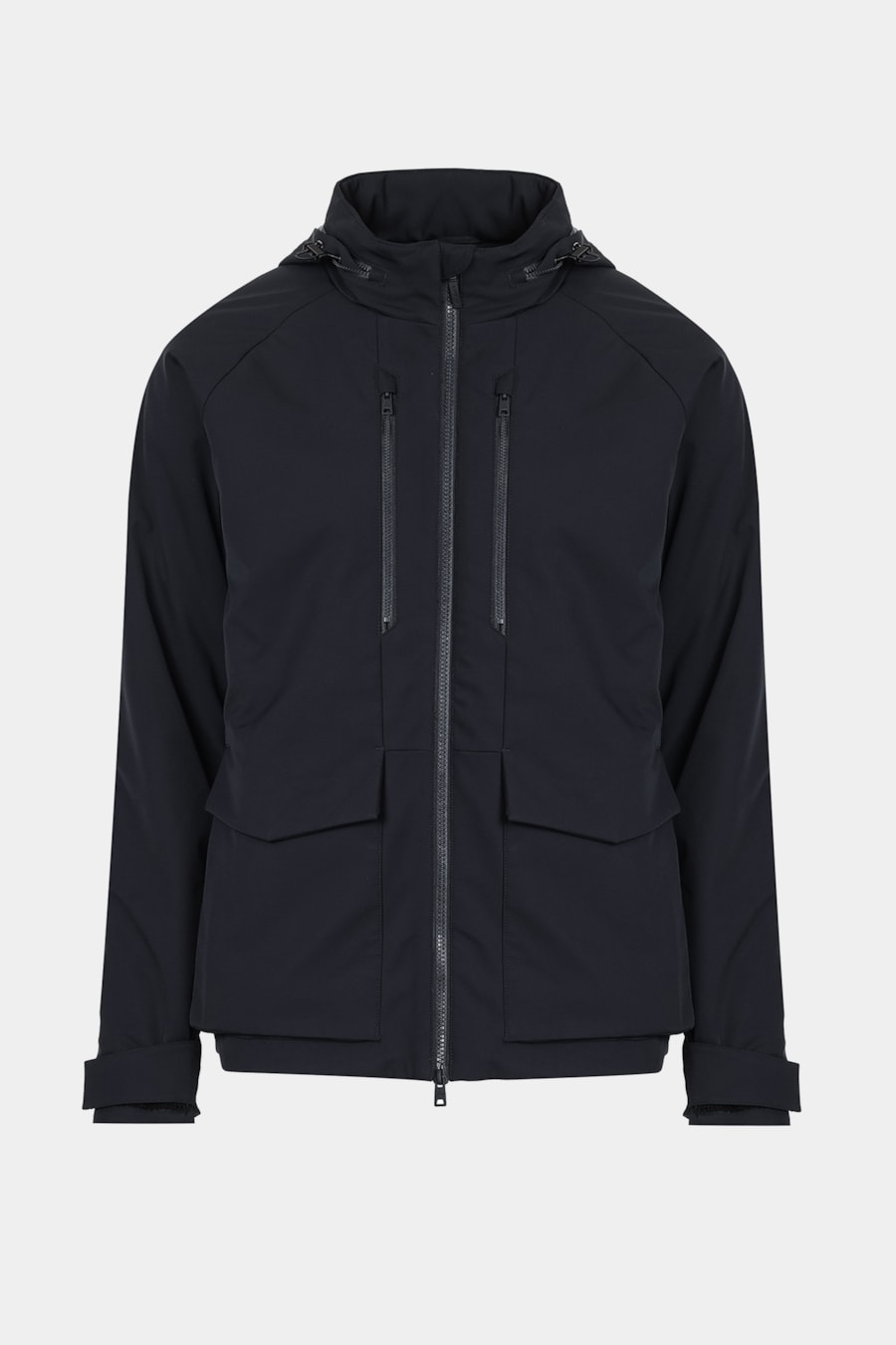 Jaqueta Twill Capuz Liq Repeller Preto — foto 7 de 7