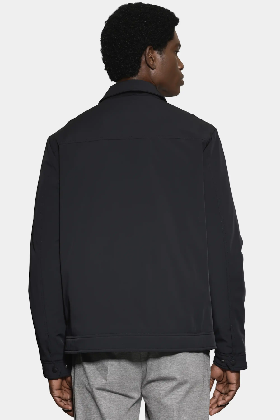 Jaqueta Twill Liquid Repeller Preto — foto 6 de 7