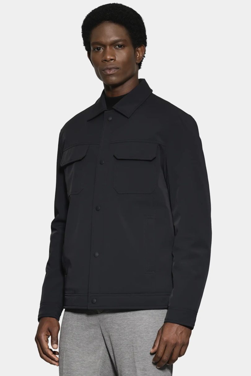 Jaqueta Twill Liquid Repeller Preto