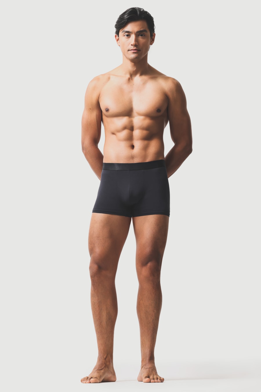 Kit 3 Cuecas Boxer Comfort Preto — foto 1 de 5
