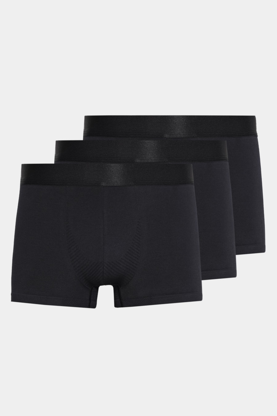 Kit 3 Cuecas Boxer Comfort Preto — foto 3 de 5