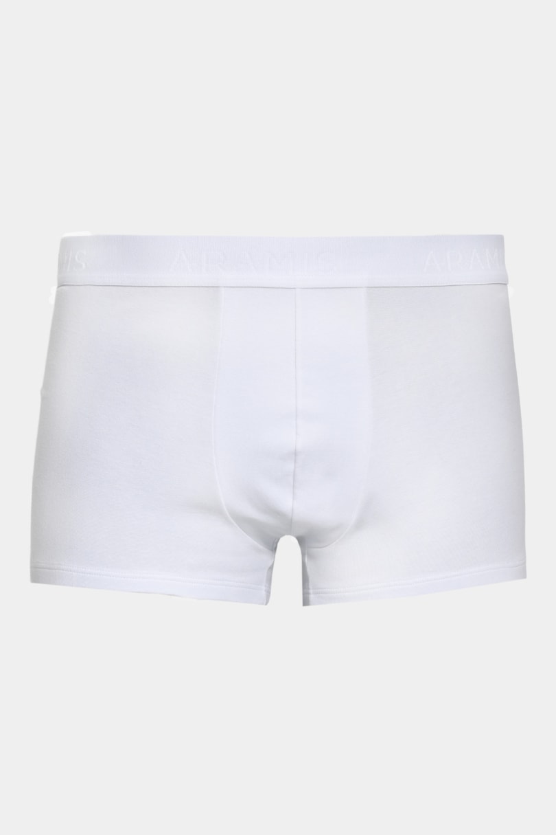 Kit 3 Cuecas Boxer Ultra Comfort Branco